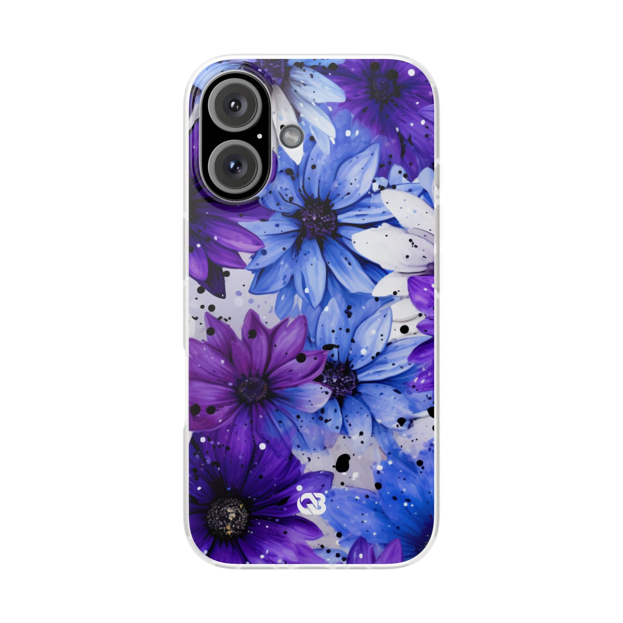 Ink Splatter Blooms · Soft Coque de téléphone pour iPhone
