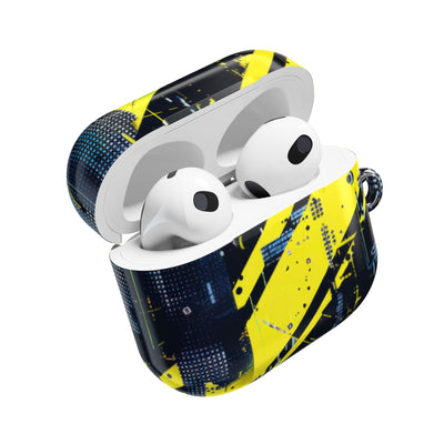 Acid Hazard · Hard Case for AirPods & AirPods Pro · Yellow