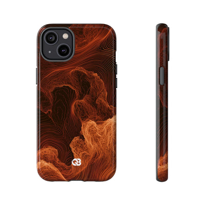 Amber Filament · Tough Phone Case for iPhone · Orange