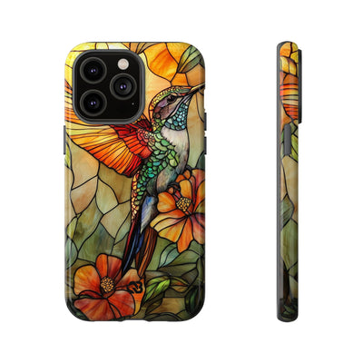 Amber Glass Hummingbird · Tough Phone Case for iPhone