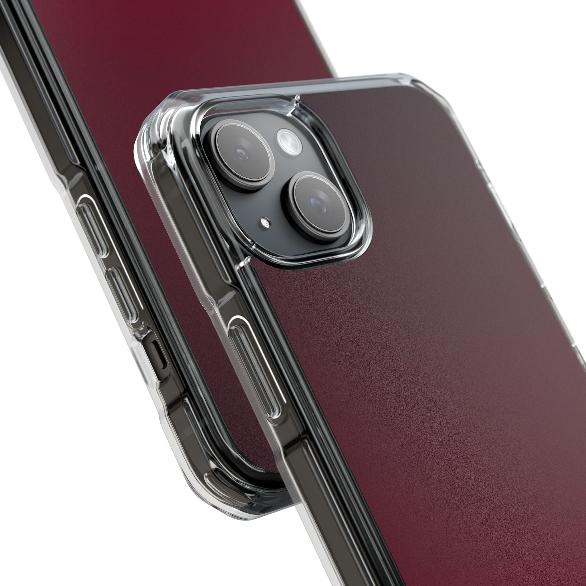 Red Impact MagSafe Phone Case for iPhone - Deep Sangria Gradient