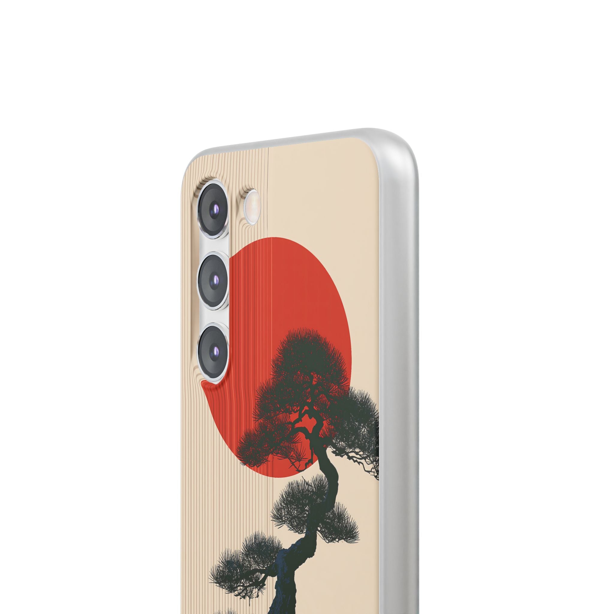 Beige Lite Phone Case for Samsung - Kyoto Crimson Pine
