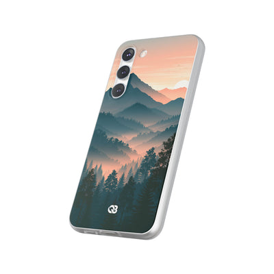 Teal Lite Phone Case for Samsung - Alpine Teal Horizon