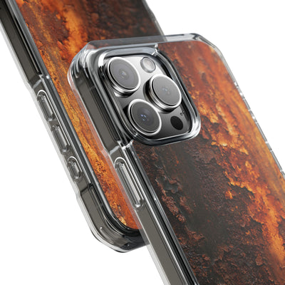 Orange Impact MagSafe Phone Case for iPhone - Oxidized Iron Crust