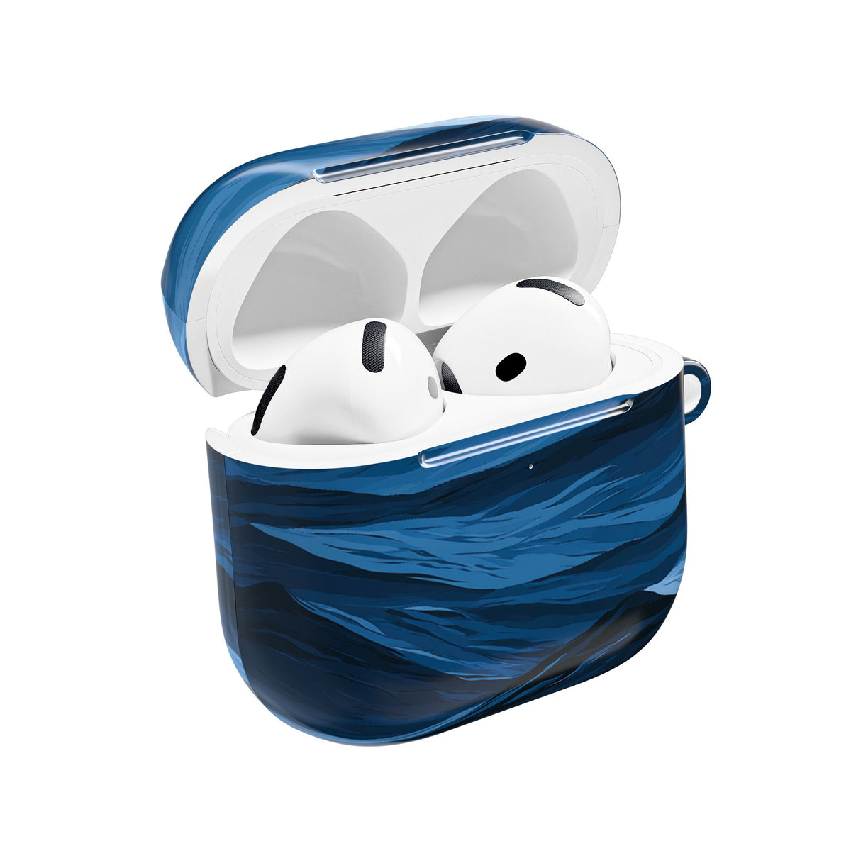 Azure Ridge Horizon · Hard Case for AirPods & AirPods Pro · Blue