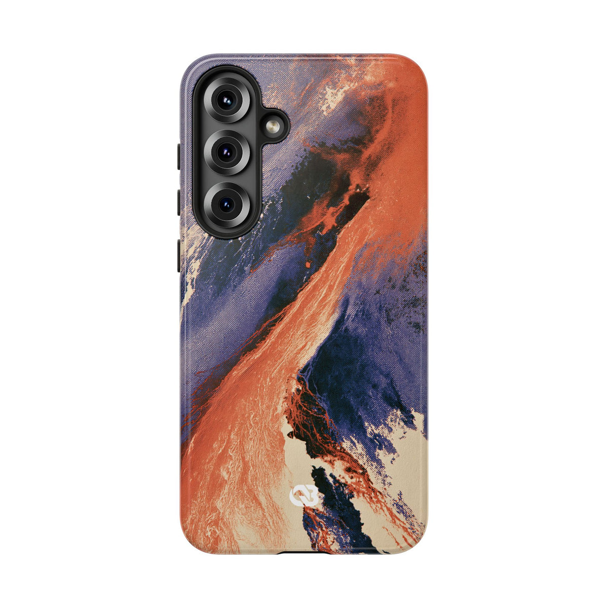 Solar Aura Drift · Tough Phone Case for Samsung · Orange