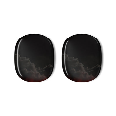 Crimson Fog Void · Hard Case for AirPods Max · Black