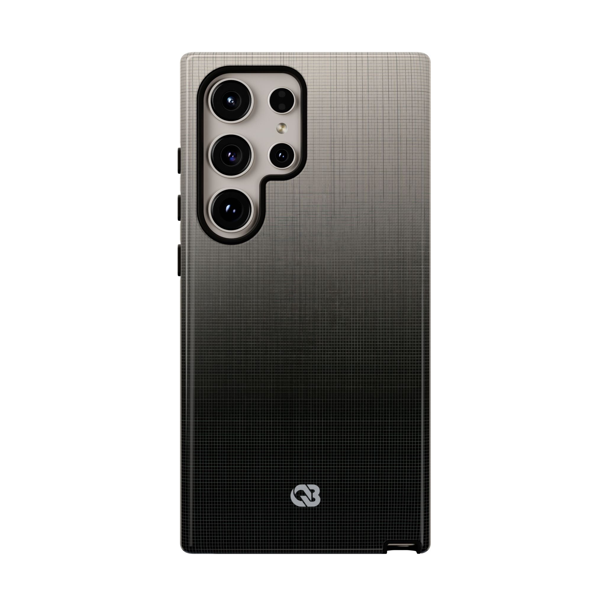 Grey Tough Phone Case for Samsung - Faded Sand Mesh
