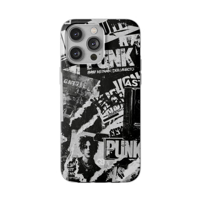 Underground Punk Collage · Lite Phone Case for iPhone ·  Black