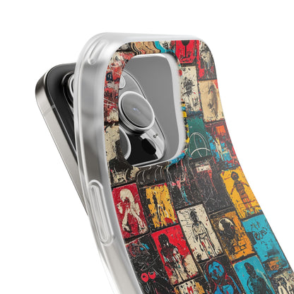 Figured Grid iPhone 16 Pro Case - Soft - CASE•BOB