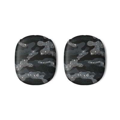 Glitter Shadow Camo · Hard Case for AirPods Max · Black