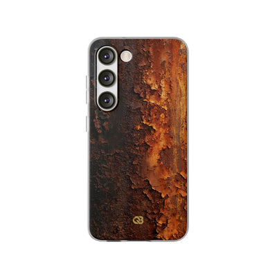 Orange Lite Phone Case for Samsung - Oxidized Iron Crust