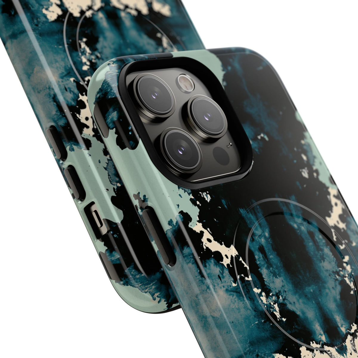 Rorschach Ink Void · Tough 2.0 Magnetic Phone Case for iPhone · Black