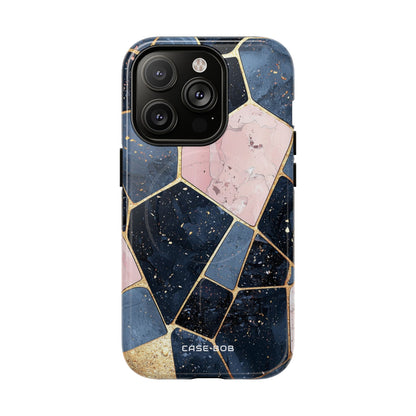 Golden Mosaic iPhone 14 Pro Case - Tough+