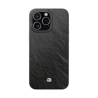 Black Lite Phone Case for iPhone - Raw Obsidian Slate