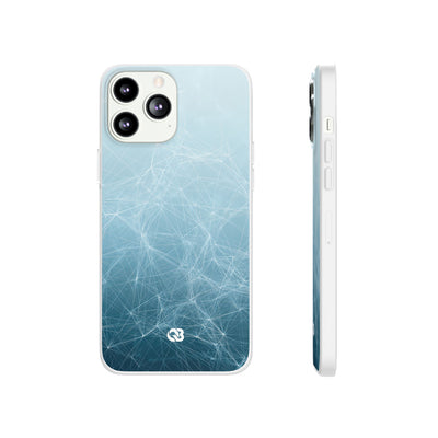 Linear Lattice · Lite Phone Case for iPhone ·  Blue