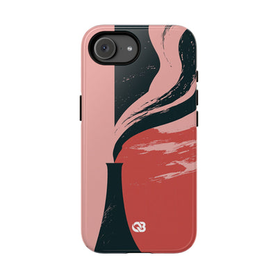 Crimson Horizon · Tough Phone Case for iPhone · Red