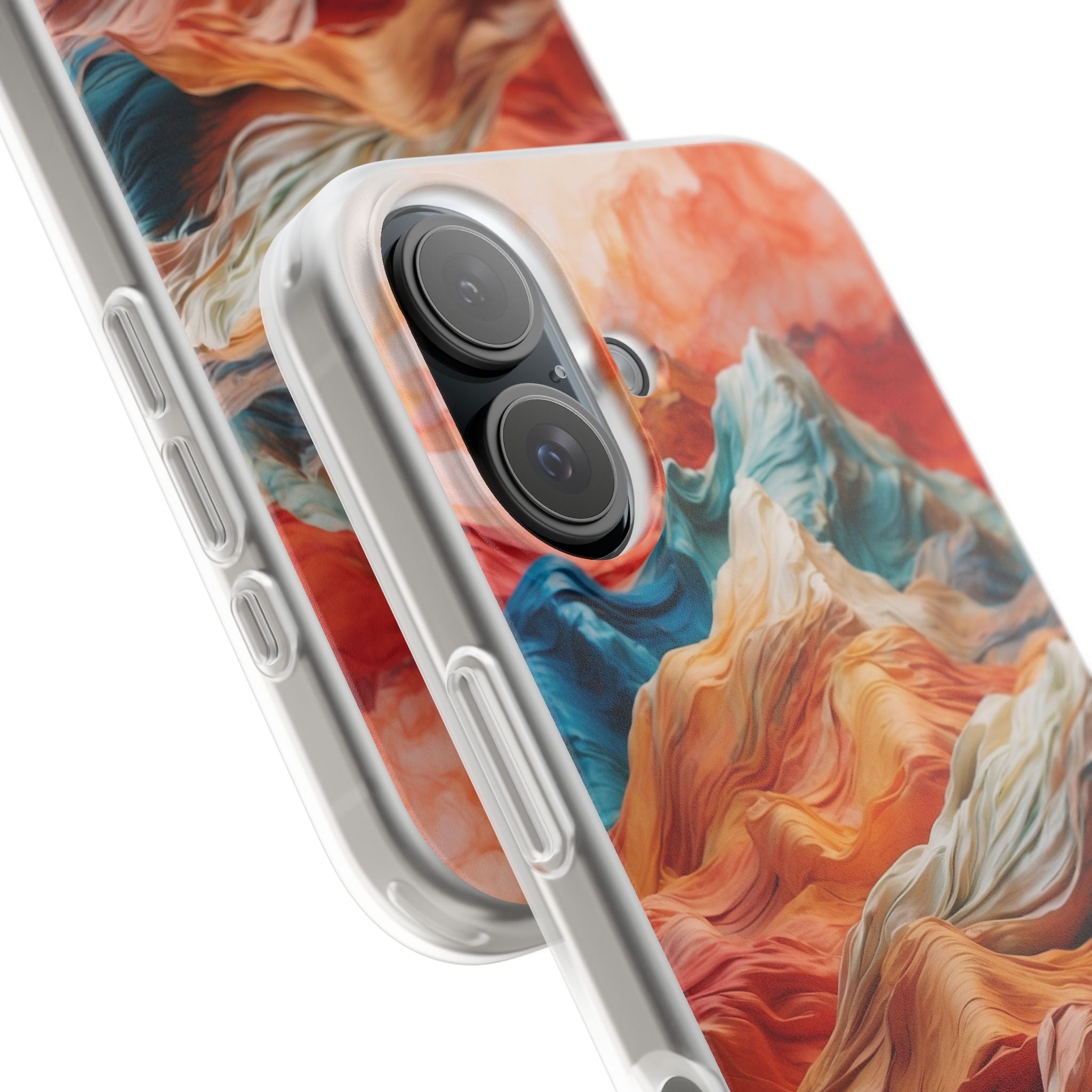 Molten Ridge Flow · Soft Phone Case for iPhone