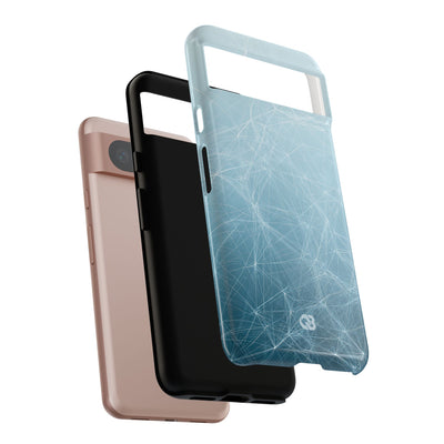 Teal Tough Phone Case for Google Pixel - Arctic Digital Nexus