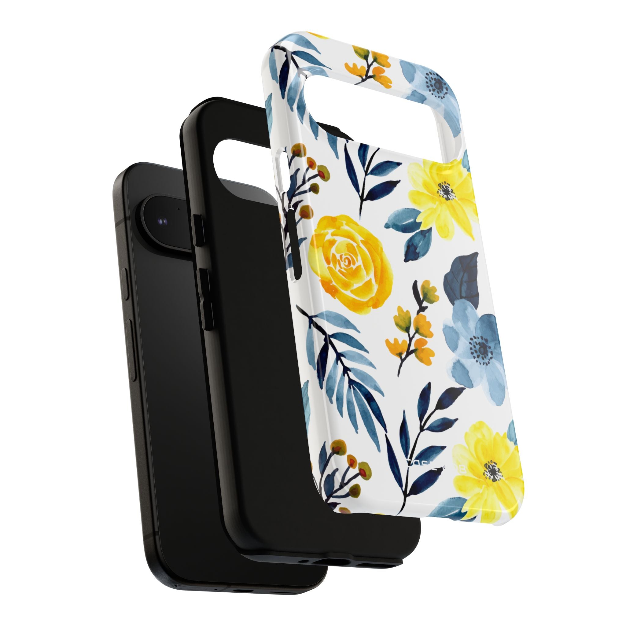 Golden Bloom Google Pixel 9 Case - Tough