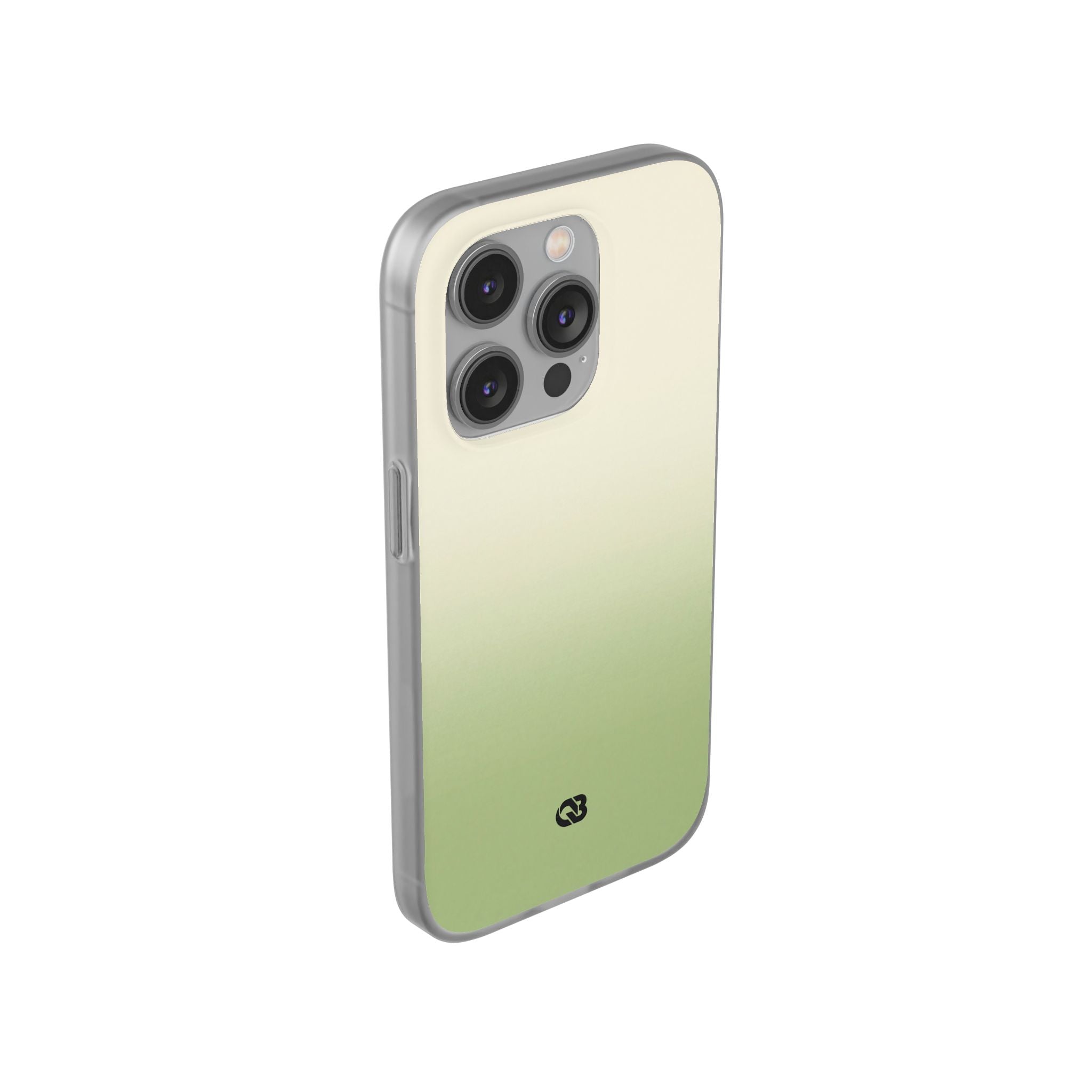 Green Lite Phone Case for iPhone - Bone Sage Fade