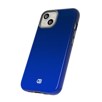 Blue Tough Phone Case for iPhone - Cobalt Depth Shift