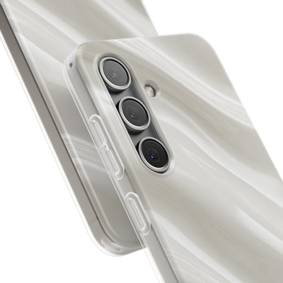 Liquid Enamel Fold · Lite Phone Case for Samsung · White