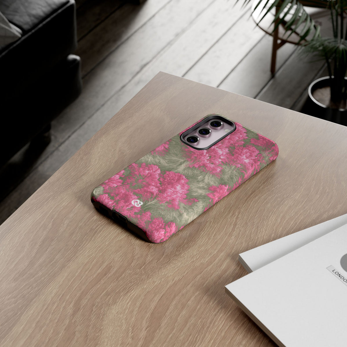 Digital Blossom · Tough Phone Case for Samsung · Pink