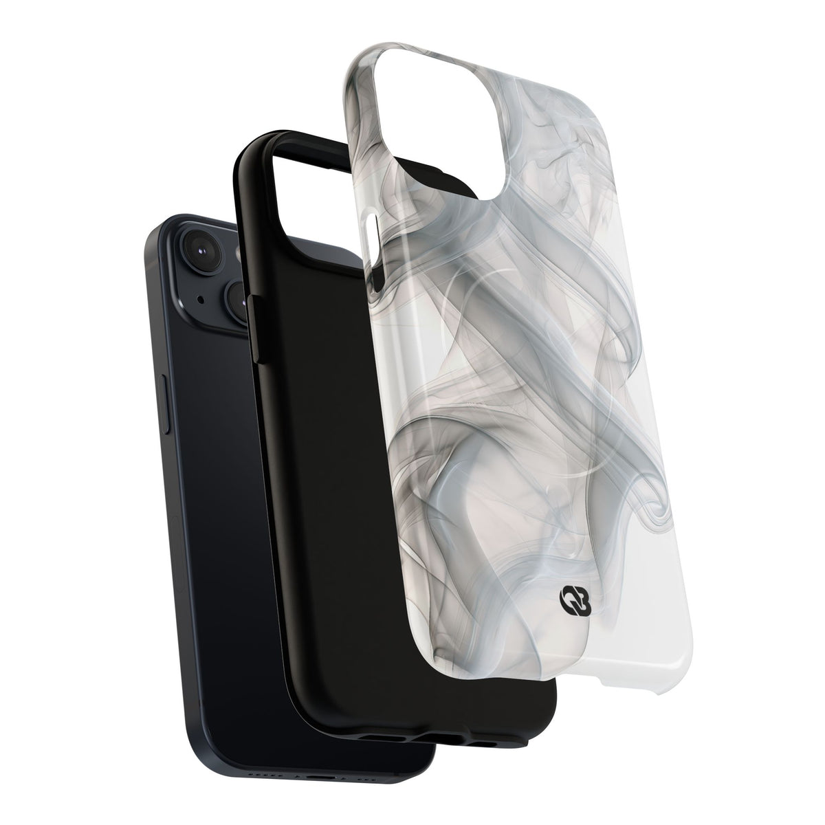 Vapor Noir · Tough 2.0 Magnetic Phone Case for iPhone · White