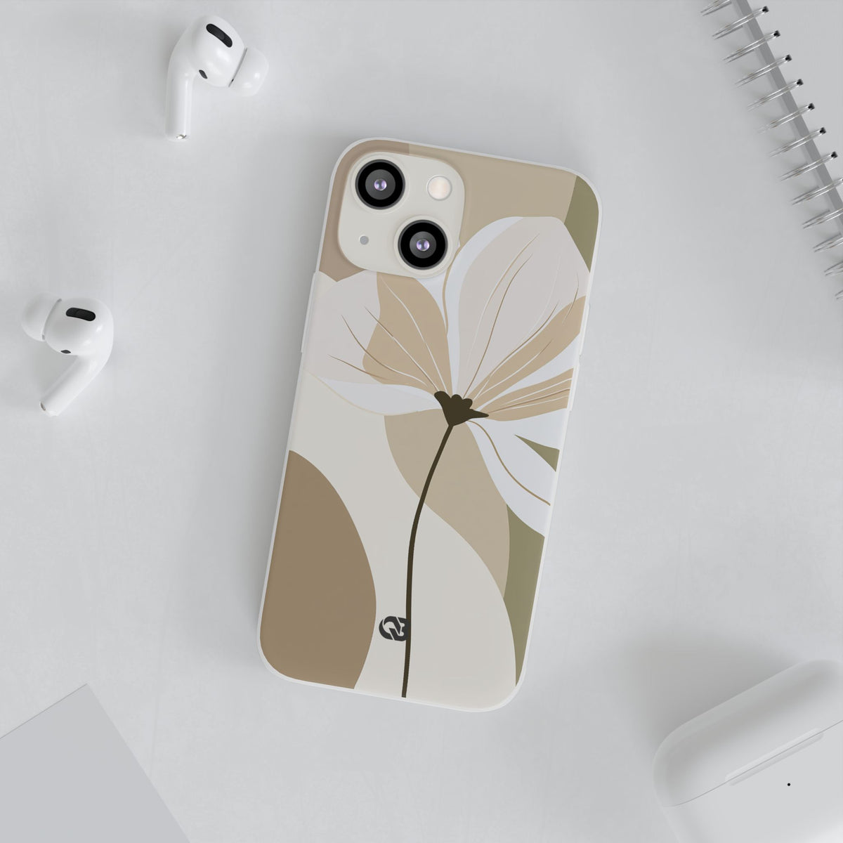 Soft Petal Bloom · Lite Phone Case for iPhone ·  Beige
