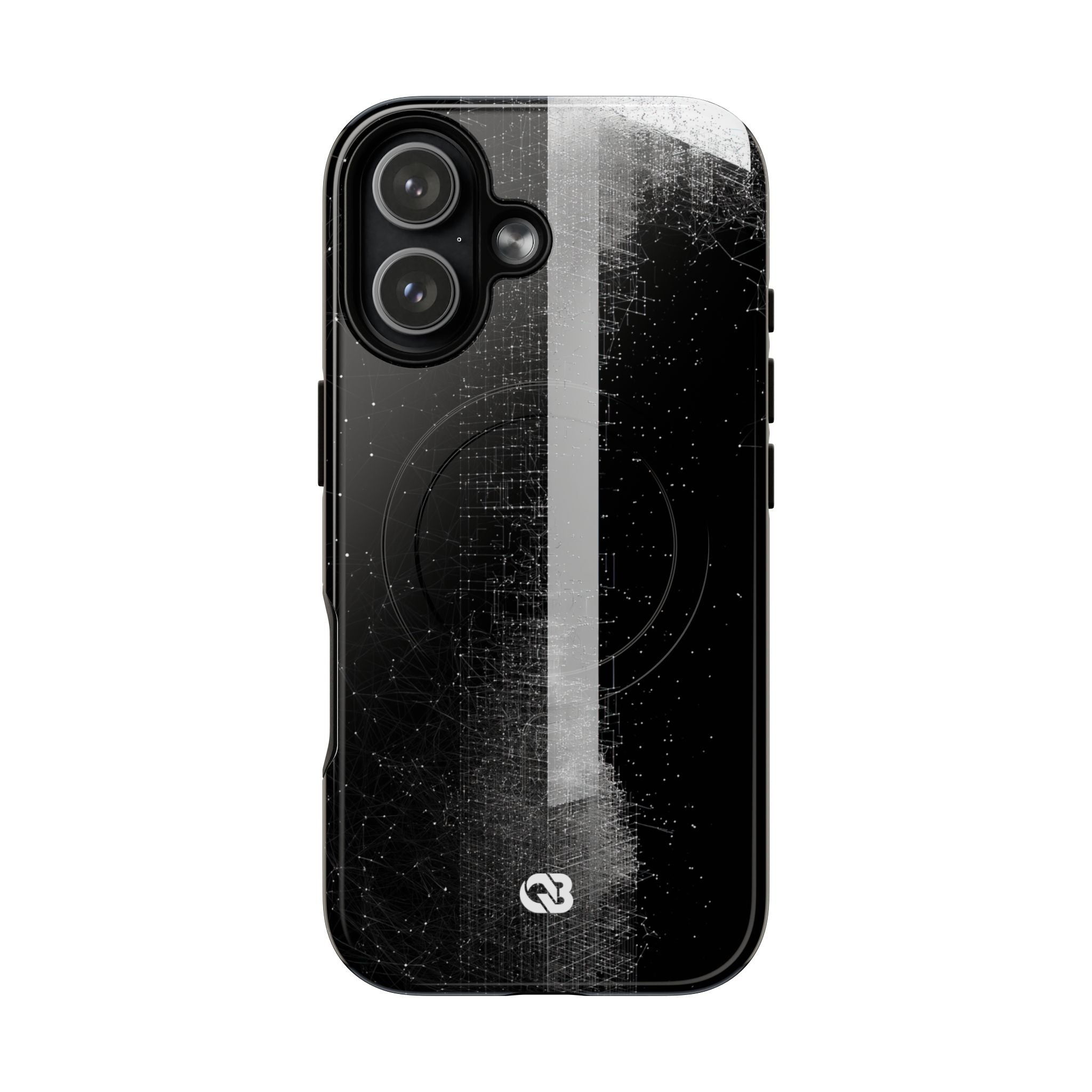 Black Tough 2.0 Magsafe Phone Case for iPhone - Vector Core Monolith