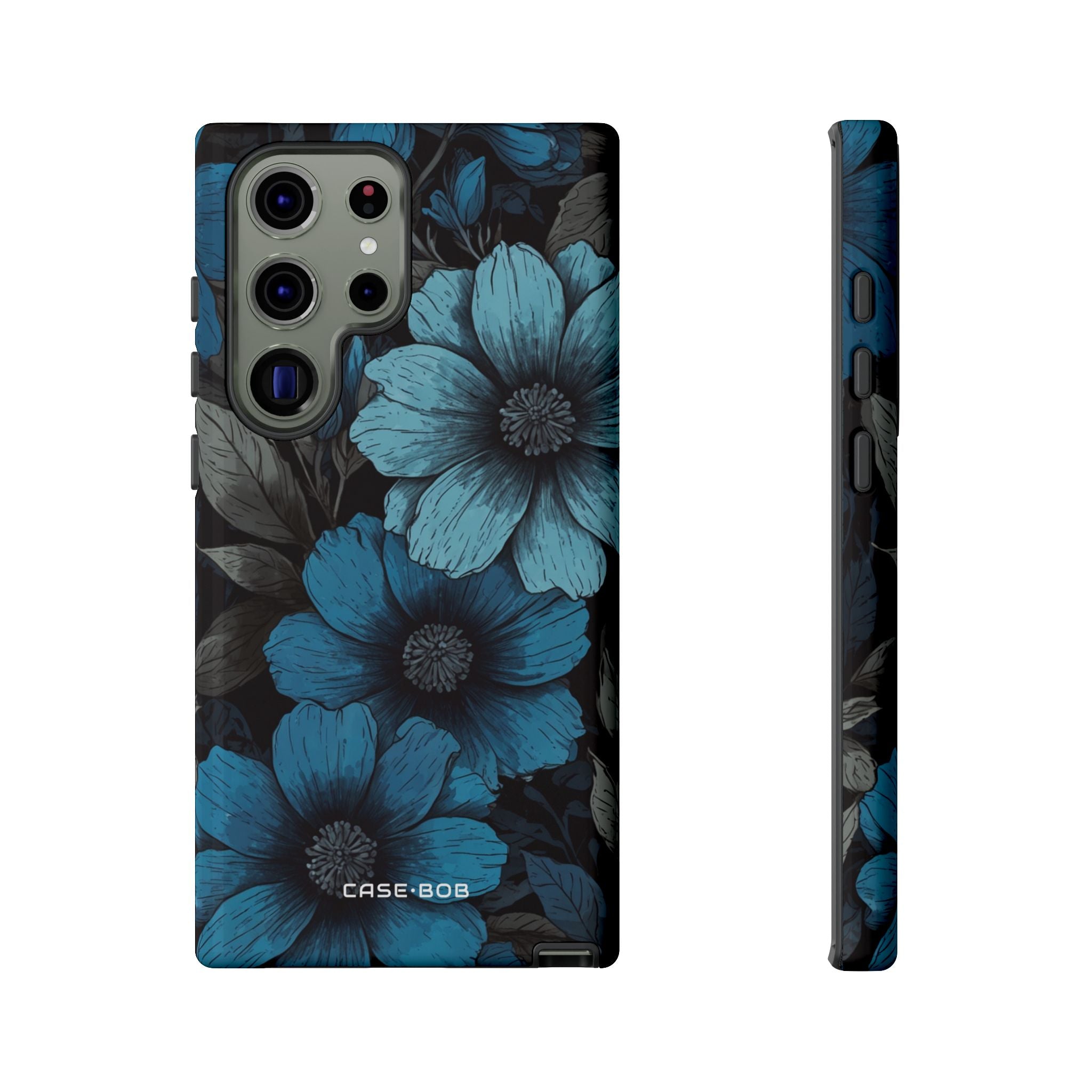 Blue Petal Radiance Samsung S23 Ultra Case - Tough