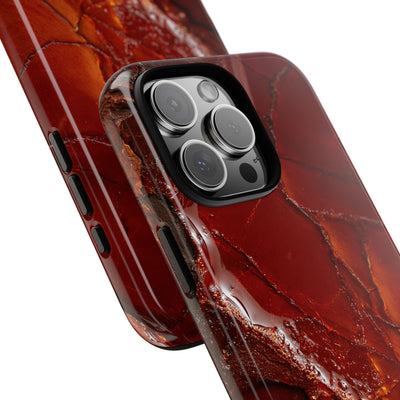 Amber Embrace · Tough Phone Case for iPhone · Brown