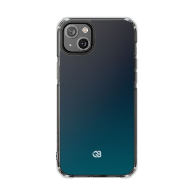 Teal Impact MagSafe Phone Case for iPhone - Abyss Teal Haze
