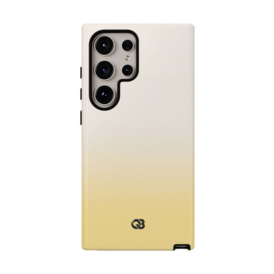 Solar Cream Ombre · Tough Phone Case for Samsung · Yellow
