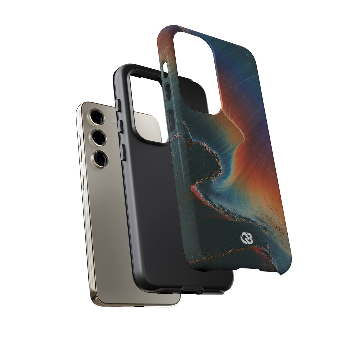 Prismatic Aura Shift · Tough Phone Case for Samsung · Blue