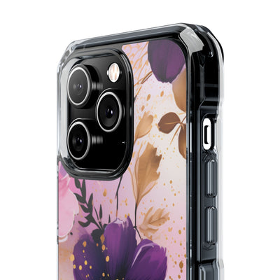 Gilded Violet Bloom · Impact Custodia per iPhone · Magsafe