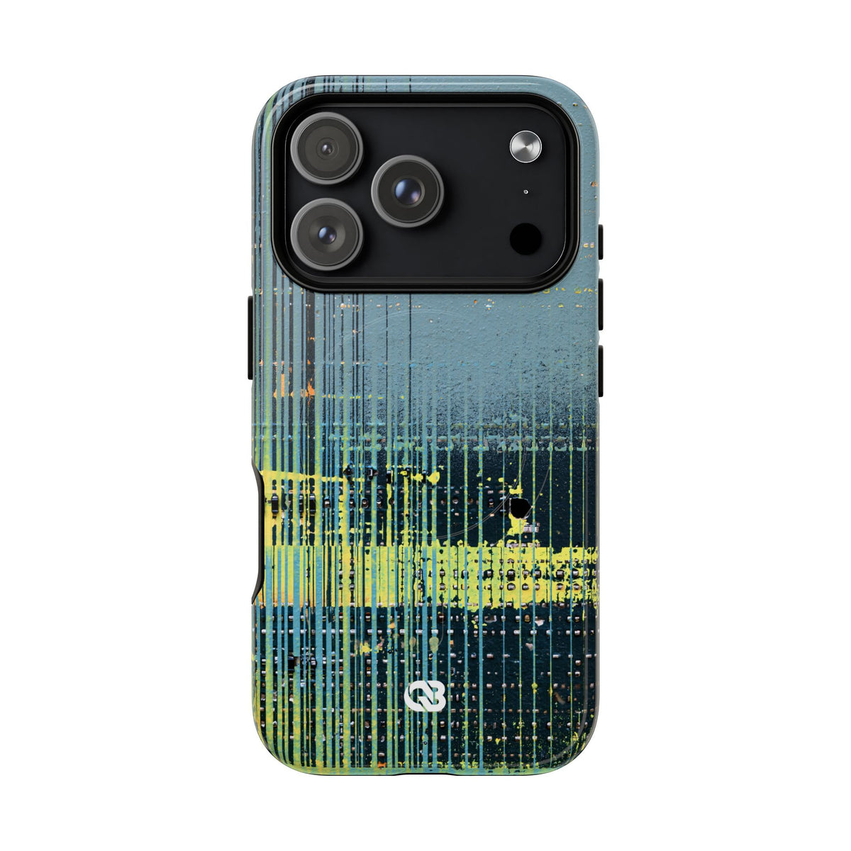 Acid Raster Circuit · Tough 2.0 Magnetic Phone Case for iPhone · Teal