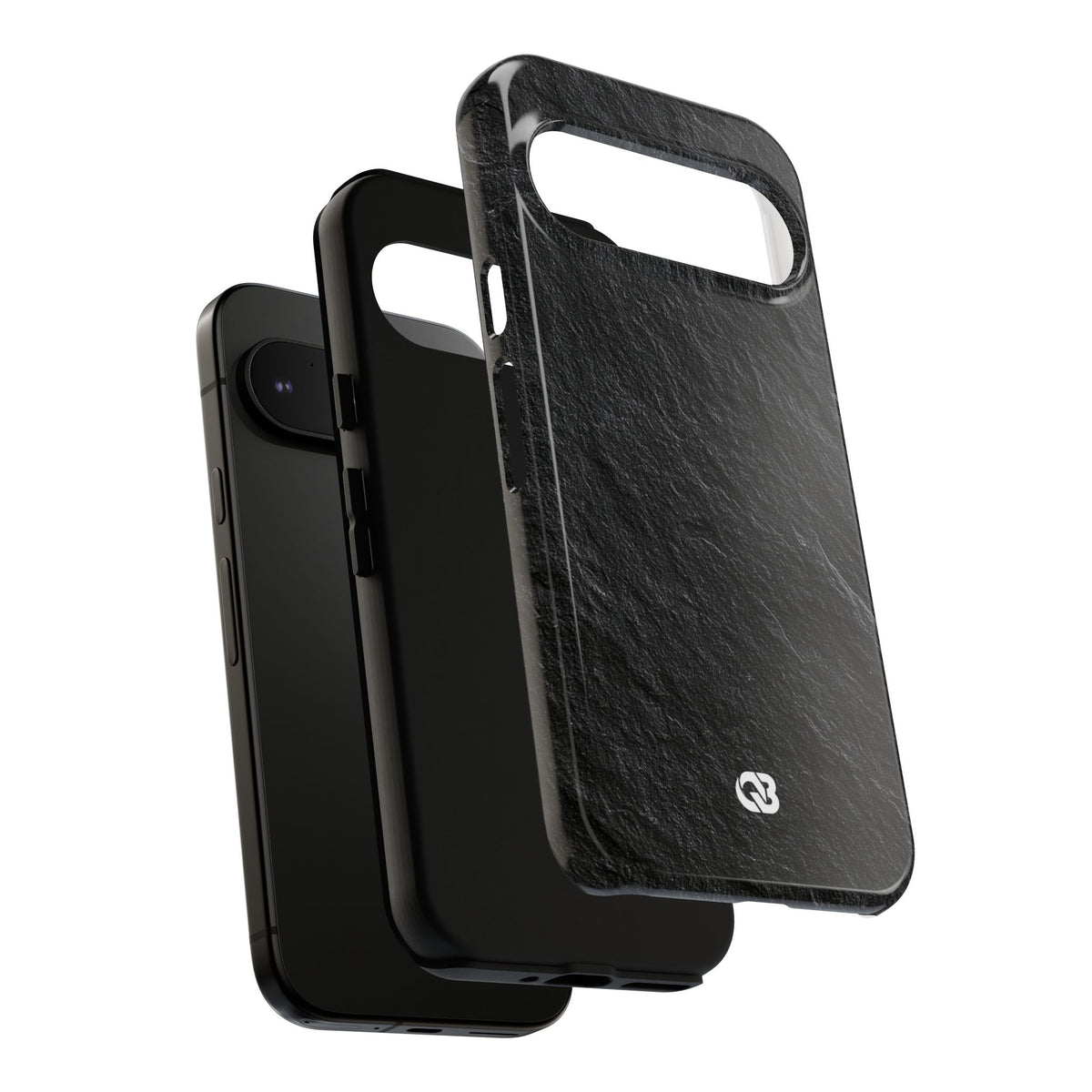 Obsidian Slate · Tough Phone Case for Pixel ·  Black