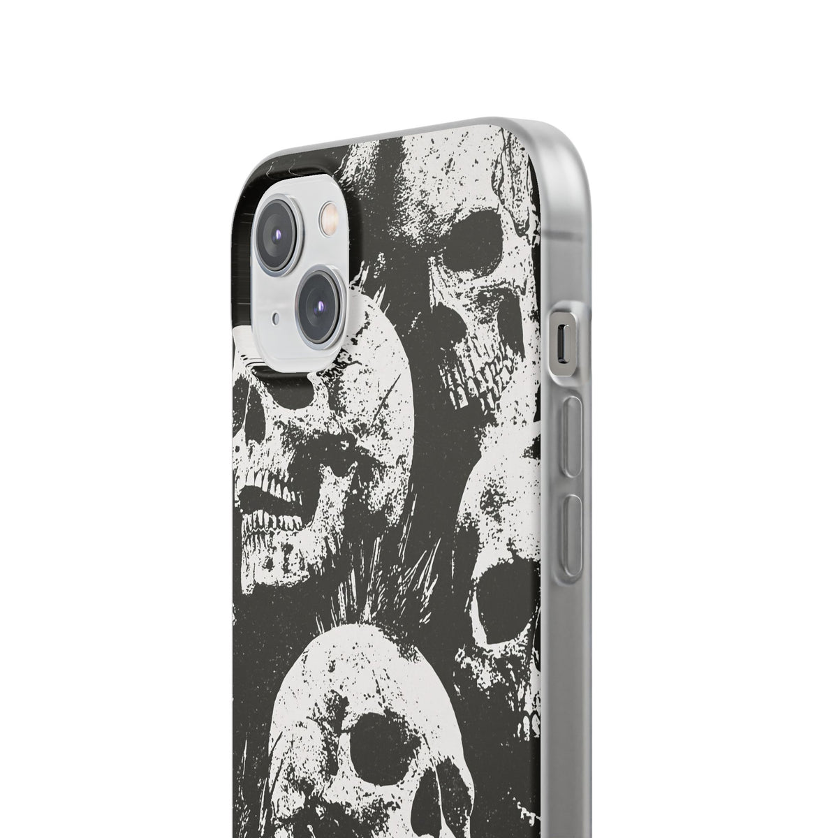 Punk Skull Riot · Lite Phone Case for iPhone ·  Black