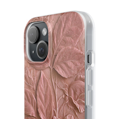 Blush Rose Relief · Lite Phone Case for iPhone ·  Pink