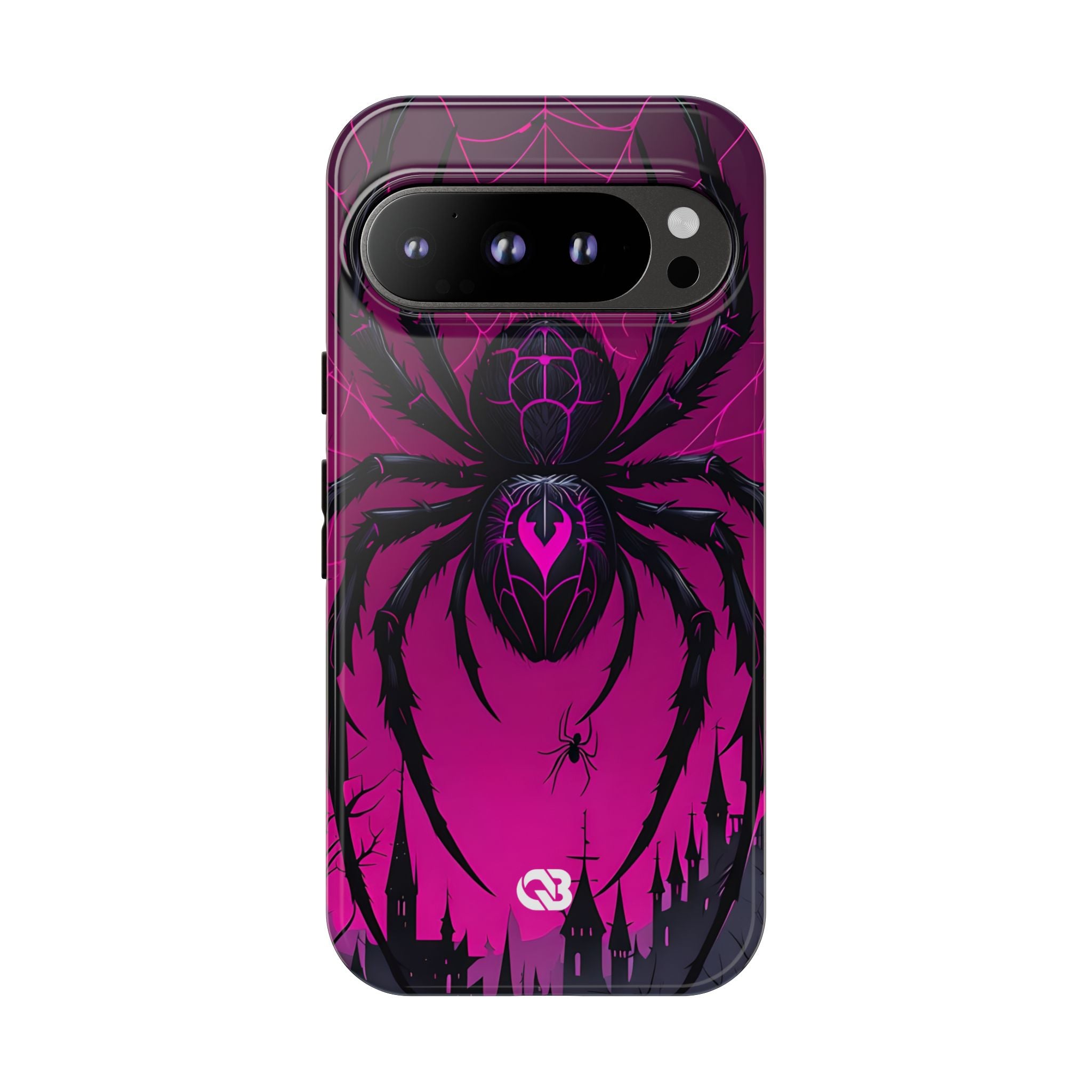 Obsidian Neon Widow · Tough Handyhülle für Google Pixel