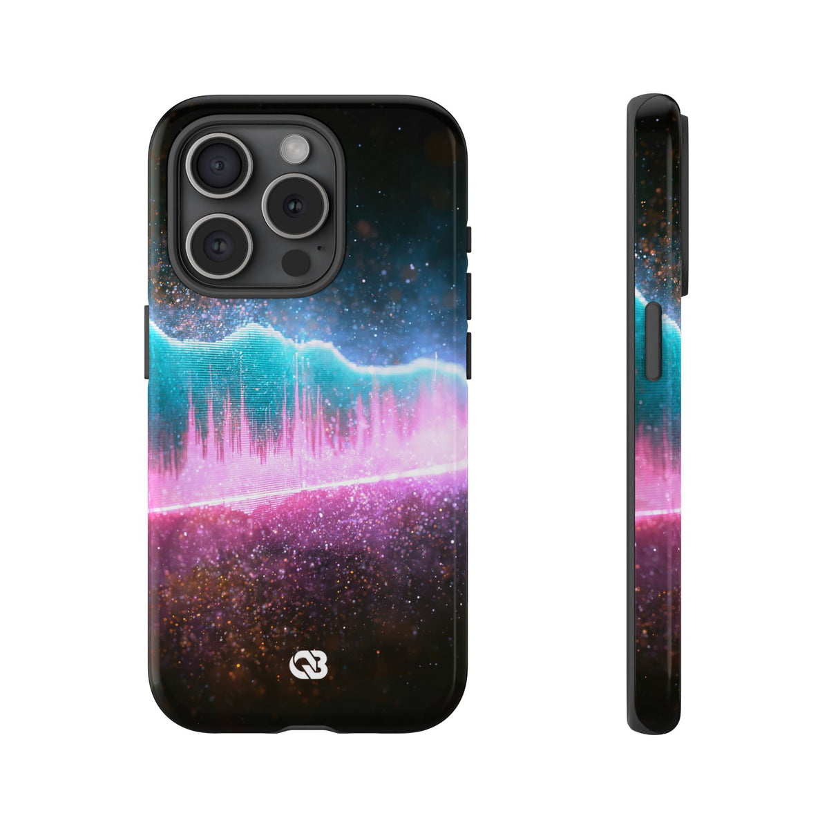 Digital Frequency · Tough Phone Case for iPhone · Pink