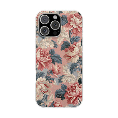 Blush Peony Jacquard · Lite Phone Case for iPhone ·  Pink