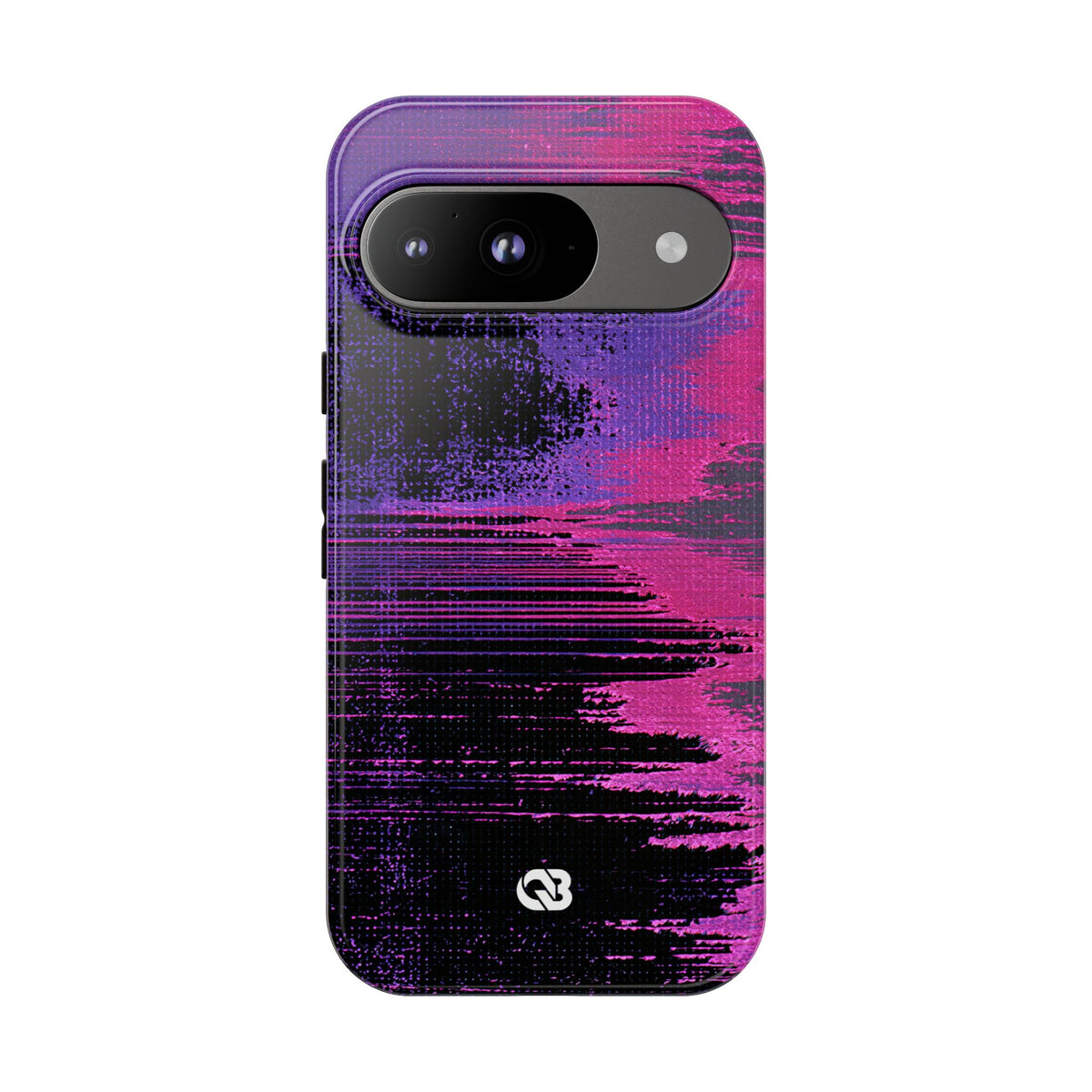 Neon Signal Shift · Tough Phone Case for Pixel ·  Purple