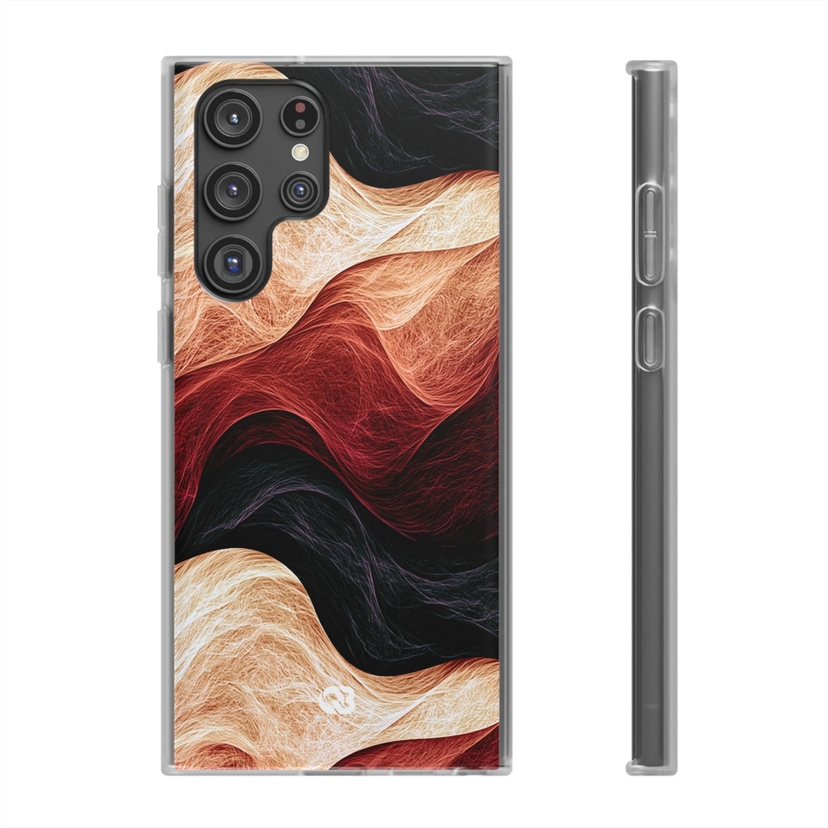 Ember Wave Dispersion · Lite Phone Case for Samsung · Red