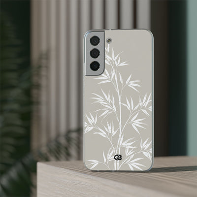 Beige Lite Phone Case for Samsung - Sandstone Bamboo Stalks