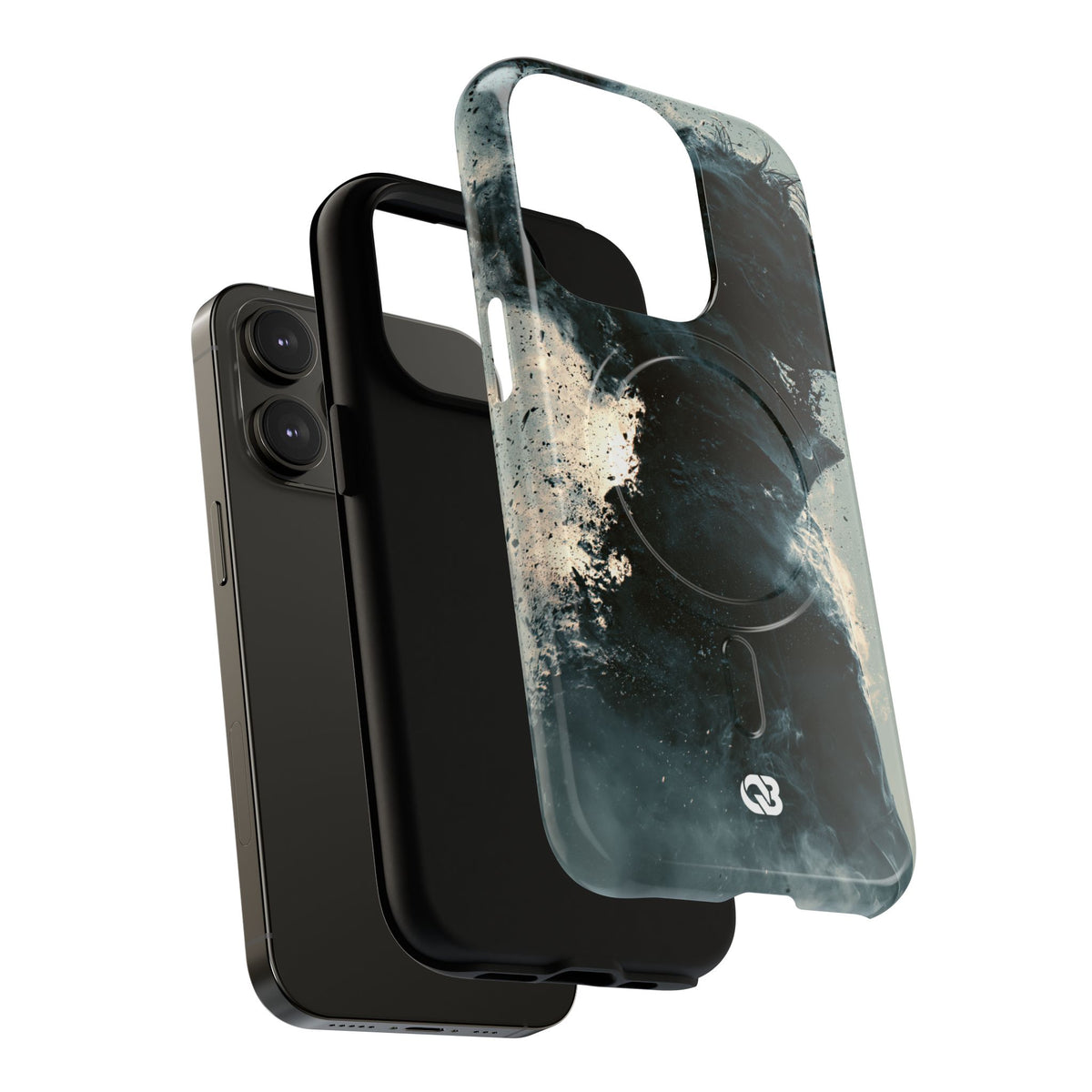 Ashen Dissolution · Tough 2.0 Magnetic Phone Case for iPhone · Black