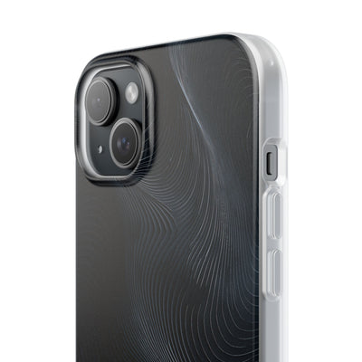 Black Lite Phone Case for iPhone - Obsidian Ridge Flux