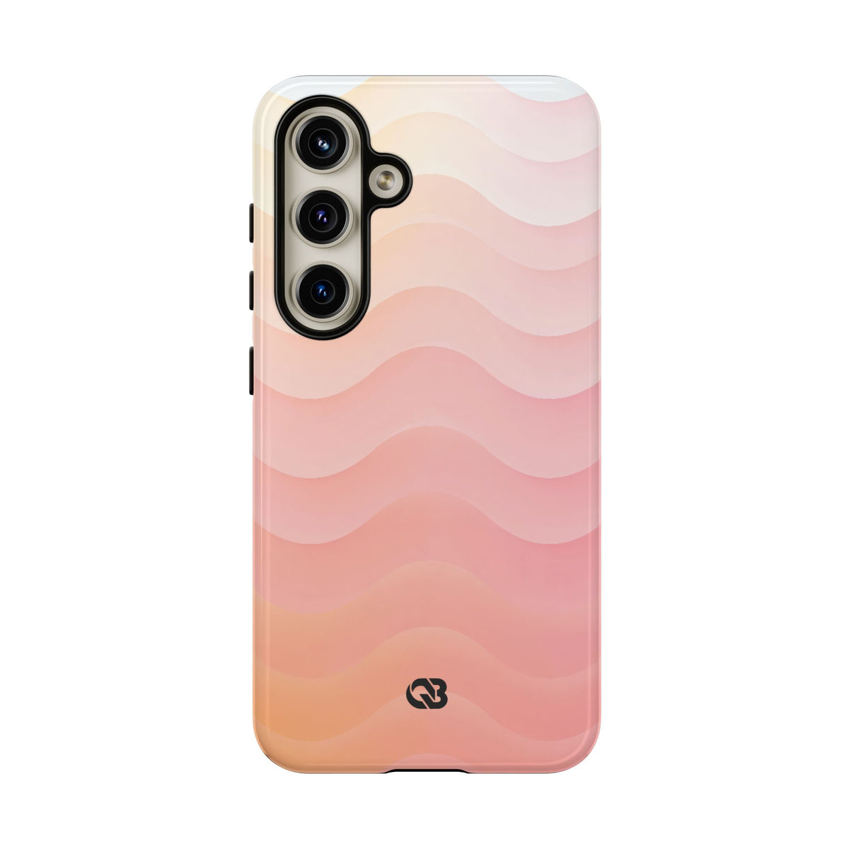 Blush Horizon Waves · Tough Phone Case for Samsung · Pink